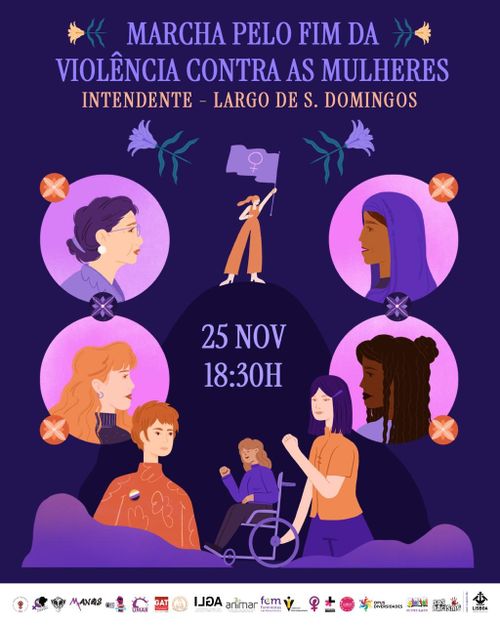 Marcha pelo Fim da Violência Contra as Mulheres