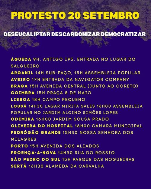 Contra os fogos!