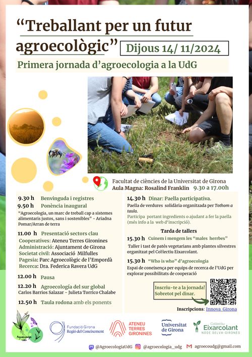 Treballant per un futur agroecològic: Primera jornada d'agroecologia a la UdG