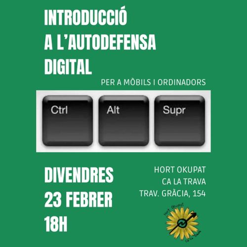 Introducció a l'autodefensa digital