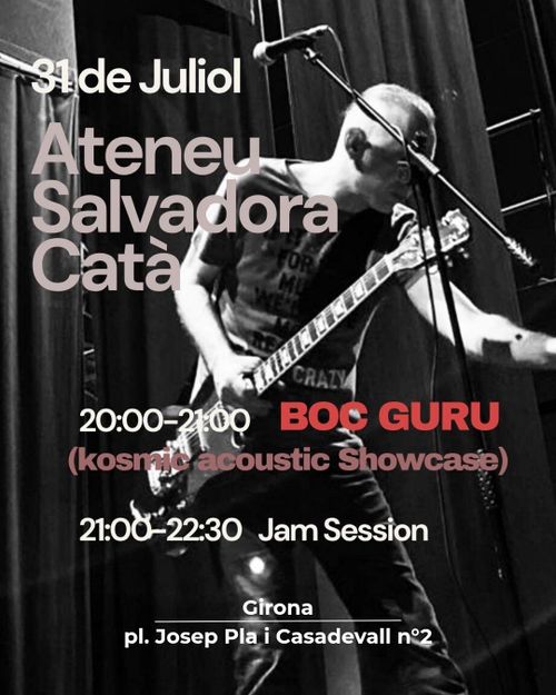  Concert de ​​Boc Guru + darrera Jam Session de la temporada
