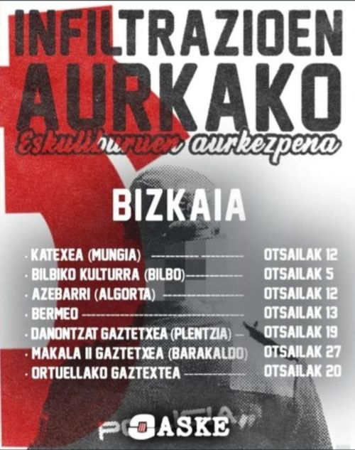 INFILTRAZIO AURKAKO ESKULIBURUAREN AURKEZPENA