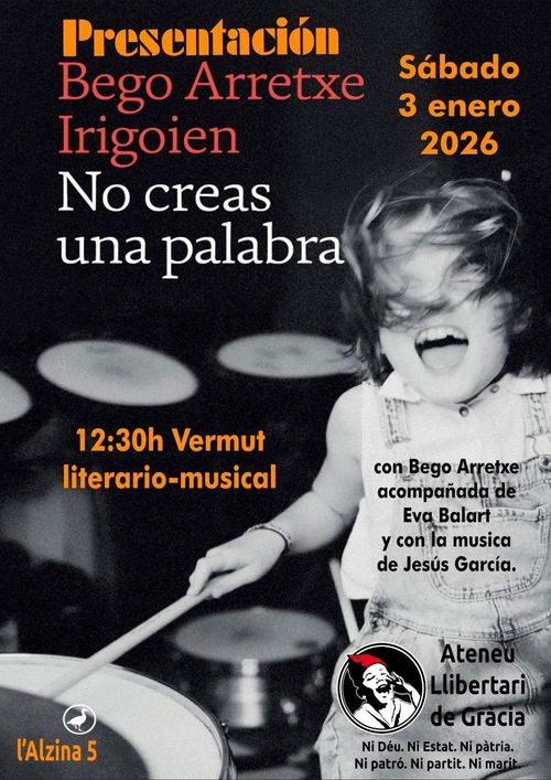 Presentació del llibre "Nocreas una palabra" amb Bego Arretxe, Eva Balart i Jesús García