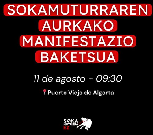 SOKAMUTURREN AURKAKO MANIFESTAZIO BAKETSUA