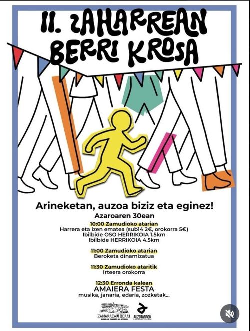 II. ZAHARREAN BERRI KROSA