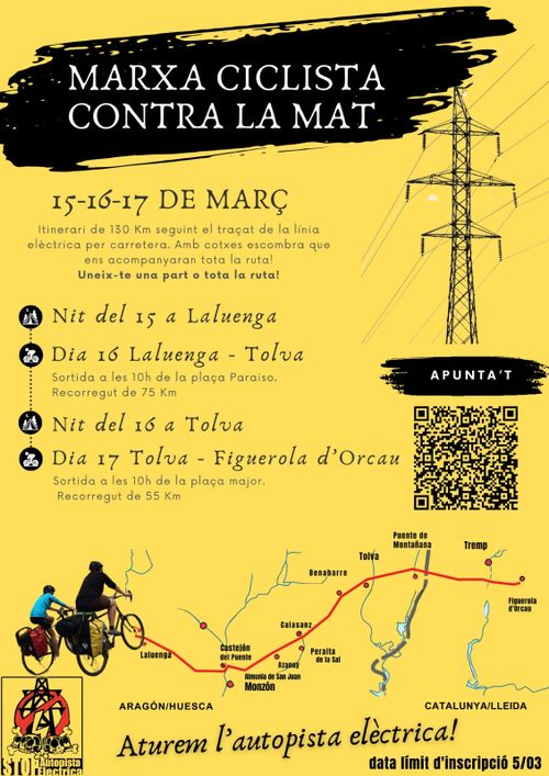 Marxa Ciclista conta la MAT