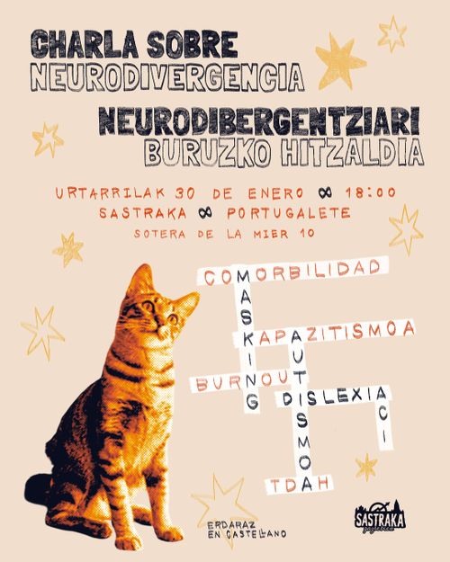Neurodivergentziari buruzko hitzaldia 