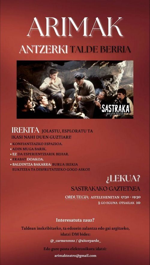 ARIMAK - ANTZERKI TALDEA