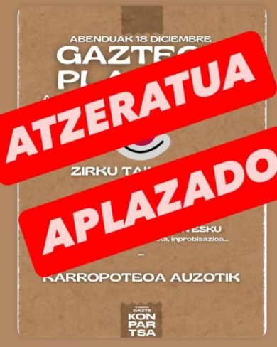 GAZTEOK PLAZARA - ATZERATUA