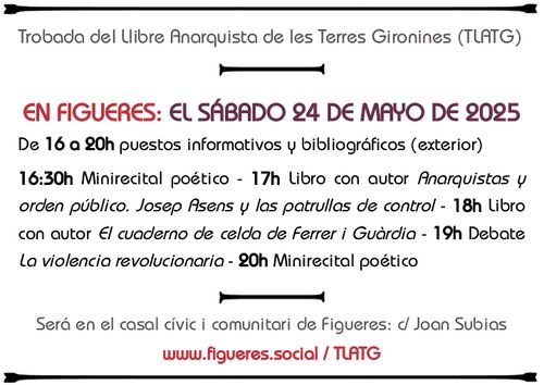 Trobada del Llibre Anarquista a Figueres
