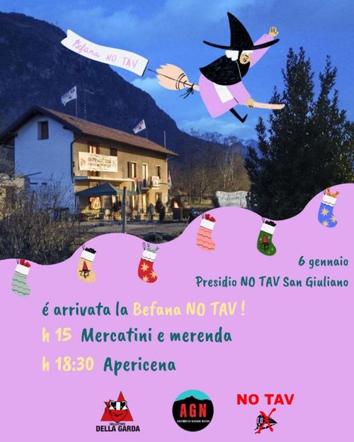È arrivata la befana No Tav!