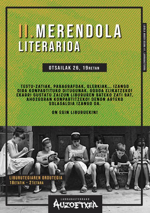II. Merendola literarioa