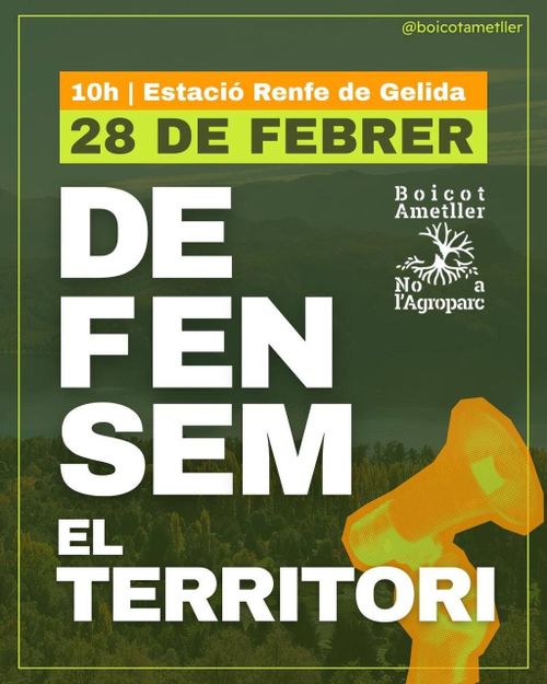 Caminada Boicot Ametller - Defensem el Territori