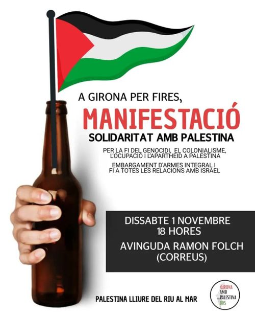 ❗️MANIFESTACIÓ GIRONA 🍉