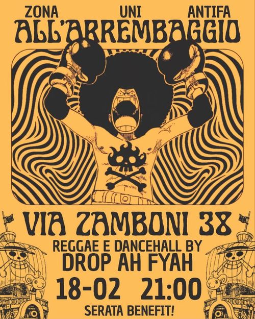 zona uni antifa all'arrembaggio