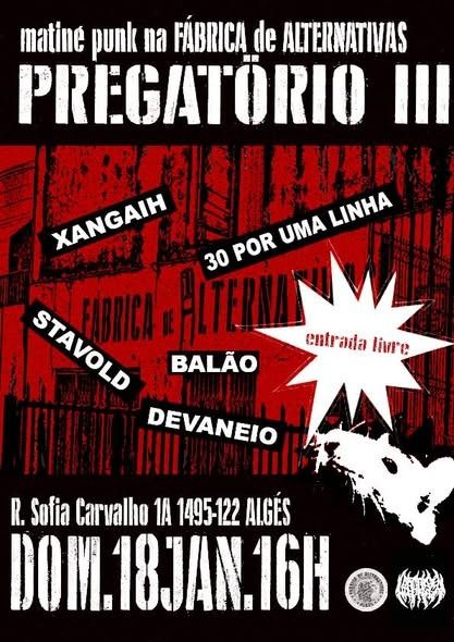 Pregatório III, matinée Punk