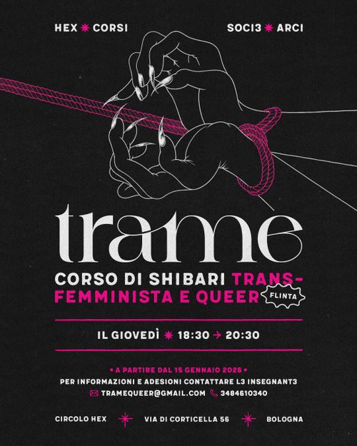 TRAME ✷ Corso FLINTA di Shibari