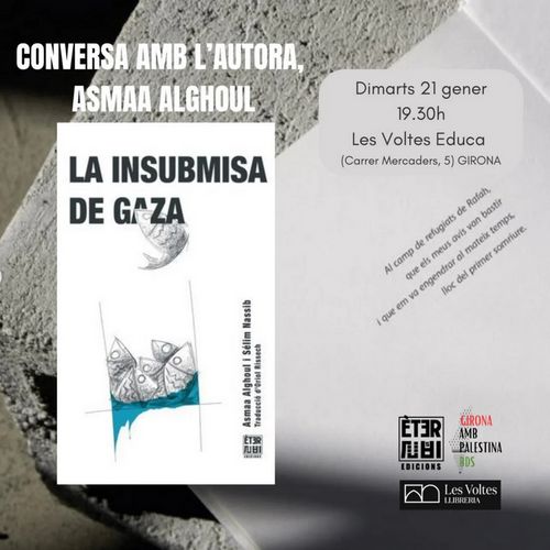 📕PRESENTACIÓ LLIBRE LA INSUBMISA DE GAZA