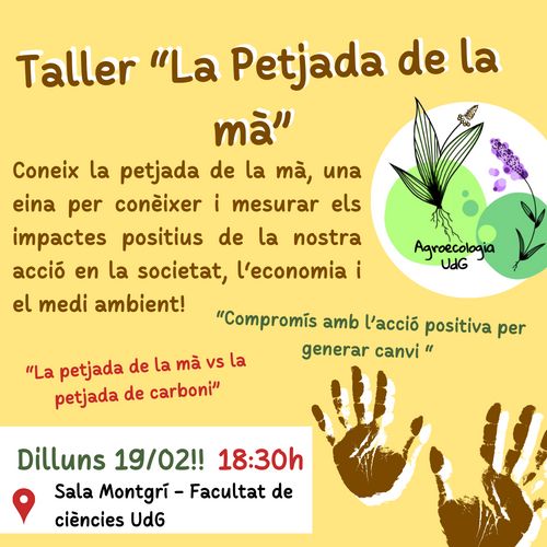 Taller de la Petjada de la mà