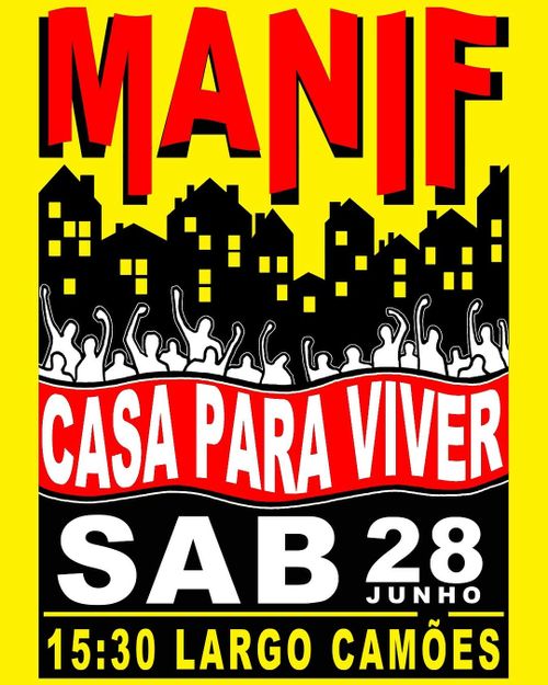 Manif Casa Para Viver Lisboa