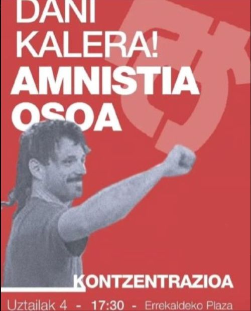 DANI KALERA! AMNISTIA OSOA