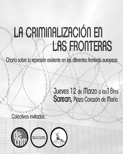 LA CRIMINALIZACIÓN EN LAS FRONTERAS EUROPEAS