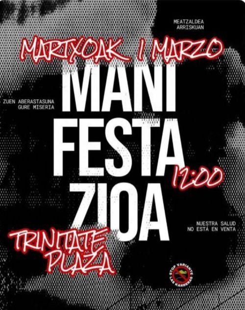 MEATZALDEA ARRISKUAN, ZUEN ABERASTASUNA GURE MISERIA