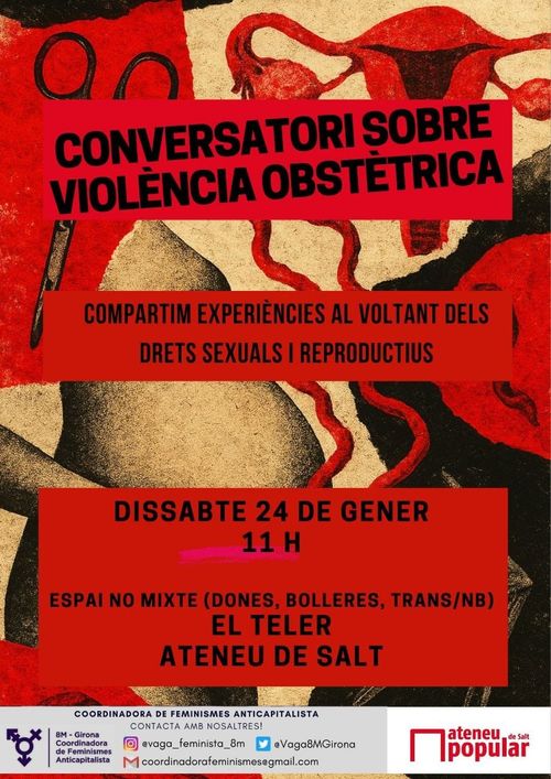 Conversatori sobre violència obstètrica