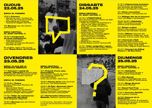L'Inevitable, el Festival d'Arts Comunitari de Salt