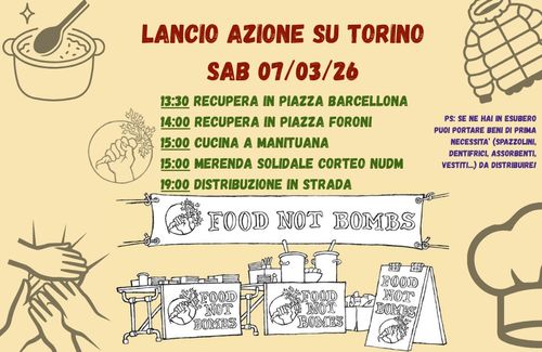 Azione di Food Not Bombs