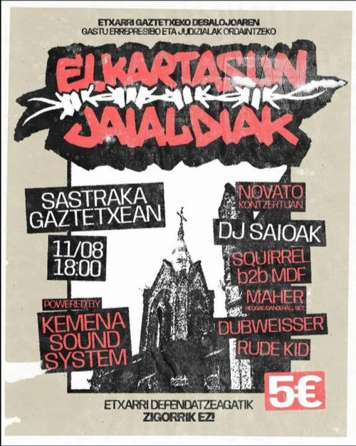 ETXARRI GAZTETXEKO DESALOJOAREN ELKARTASUN JAIALDIA