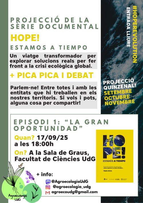 Projecció documental "Hope"