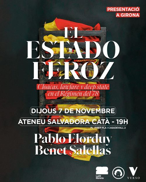 El estado feroz. Presentació del llibre